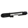 FISCHER Fahrrad Luftpumpe, Schwarz/silberfarben, Für Auto-Ventil, Dunlop-Ventil, Sclaverand-Ventil 7