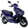 GT UNION Elektroroller »eStriker«, Max. 25 Km/h, Reichweite: 30 Km, Blau/schwarz 5