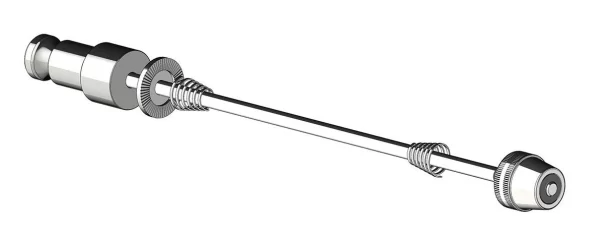 Croozer Achskupplung Ab 2016 Mit Schnellspanner Rund Für Kid / Kid Plus 158-168mm 1