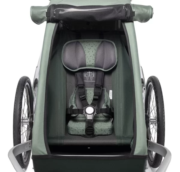 Croozer Sitzstütze Kid Ab Ca. 10 Monaten Ab 2020 Jungle Green Für Alle Modell Ab 2014 Passend 3