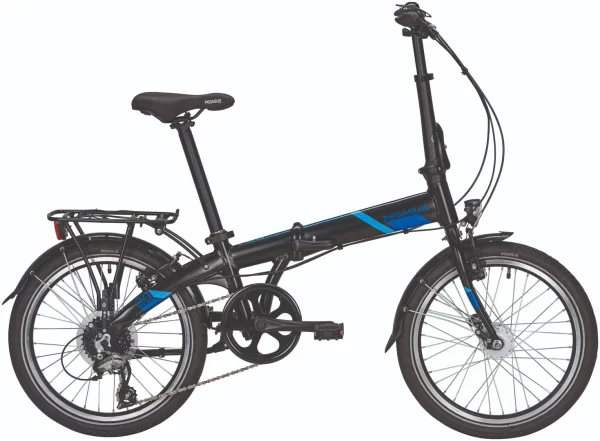 Pegasus P8A Alu Faltrad 8-Gang Kettenschaltung 20 Zoll Schwarz-blau 1