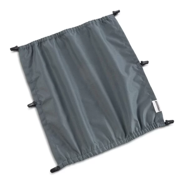 Croozer Sonnenschutz Sun Cover Kid 2-Sitzer Kaaos Ab 2020 Graphite Blue Passend Ab 2018er Kid 1