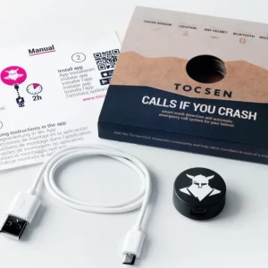 Uvex Tocsen Crashsensor Schwarz 9