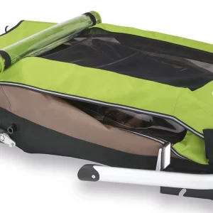 Croozer Kid For 1 Ab 2016 Mit Buggy- Und Joggerset Einsitzer Meadow Green 22